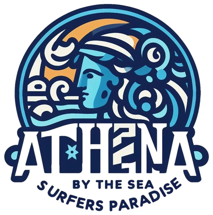 Athena by the Sea, Surfers Paradise logo